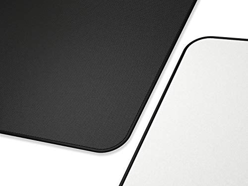 GLORIOUS Large Gaming Mouse Pad for Desk - Rubber Base Computer Mouse Mat - Durable Mouse Mat - Cloth Mousepad with Stitched Edges - White Cloth Mousepad | 16"x18" (GW-XL)