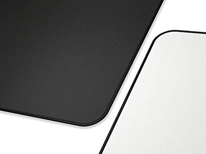 GLORIOUS Large Gaming Mouse Pad for Desk - Rubber Base Computer Mouse Mat - Durable Mouse Mat - Cloth Mousepad with Stitched Edges - White Cloth Mousepad | 16"x18" (GW-XL)