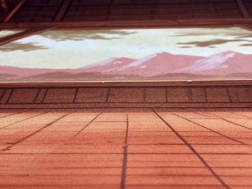 The Gaming Mat Company Single Player MTG Playmat & Mouse Pad – 28" x 14" Dojo Gaming Mouse Pad Compatible with Magic: The Gathering playmats, MTG Cards, TCG Gaming mat - color: Dojo