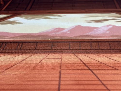 The Gaming Mat Company Single Player MTG Playmat & Mouse Pad – 28" x 14" Dojo Gaming Mouse Pad Compatible with Magic: The Gathering playmats, MTG Cards, TCG Gaming mat - color: Dojo