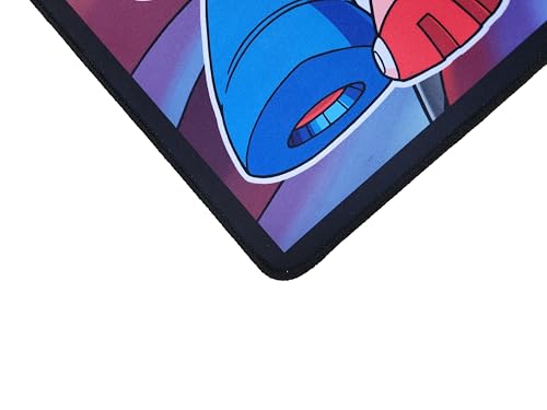 KESS: Mega Man Playmat - KV3 - 23.75 x 13.5 Neoprene, Non-Slip, Tabletop Accessory, Comfort Protection Surface, Card-Board-Dice-RPG Games, Mouse Pad