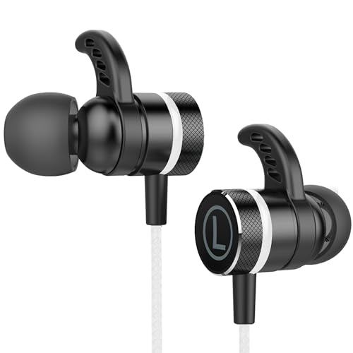 KASOTT Soundmaster Pro V1 - Gaming Earbuds in Ear with Dual Audio Drivers,Battle Buds,In-Line Mic with Mute And Volume Control, Compatible with Xbox Series,Xbox One,Ps5,Ps4,Switch,Pc with 3.5mm(White)
