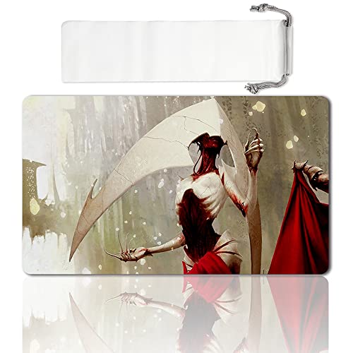 Board Game MTG Playmat Games Size 60X35 cm CCG Compatible for MTG CCG RPG Trading Card Game (Elesh Norn) - color: Elesh Norn