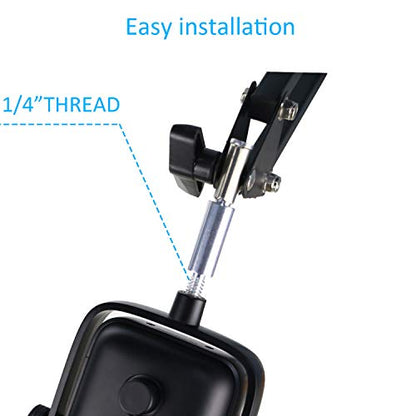 Wave 1 Microphone Stand, Professional Mic Boom Arm Stand Compatible with Elgato Wave 1 USB Condenser Microphone by SUNMON - color: Elgato Wave 1 Mic Boom Arm