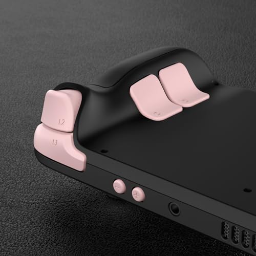 eXtremeRate Cherry Blossoms Pink Replacement Full Set Buttons for Steam Deck, DIY Custom ABXY D-pad Trackpad Bumpers Triggers Buttons for Steam Deck LCD Handheld Console - Console NOT Included - color: Cherry Blossoms Pink