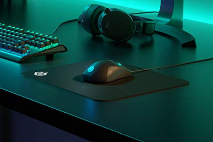 SteelSeries QcK Gaming Mouse Pad - Medium Thick Cloth - Peak Tracking and Stability - Black - color: Black, size: Medium, style: Heavy