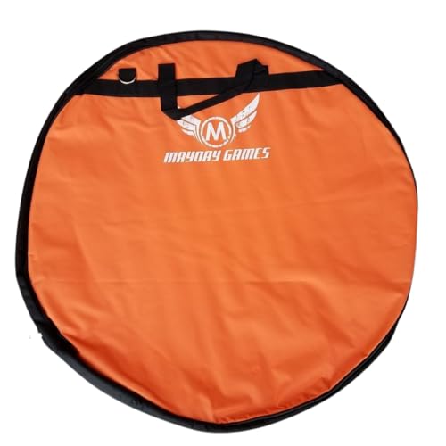 Mayday Games Orange Crokinole Board Carrying Case - color: Orange