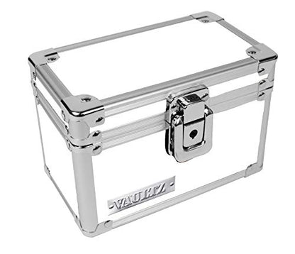 Vaultz Locking Index Card File, 3 x 5 Inches, White (VZ00174) - color: White, size: 3 X 5 Inch