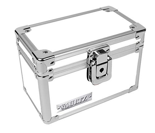 Vaultz Locking Index Card File, 3 x 5 Inches, White (VZ00174) - color: White, size: 3 X 5 Inch
