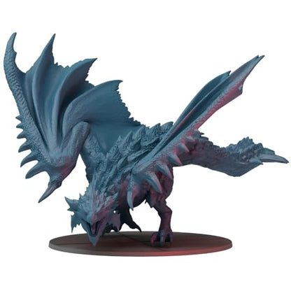 Steamforged Games, Monster Hunter World the Board Game: Azure Rathalos & Black Diablos Miniatures Set