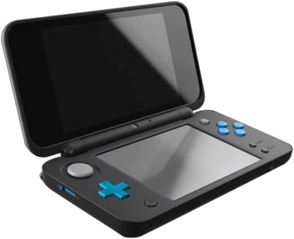 Soft Rubber Silicone Cover Case Protector for New 2DS XL LL Console Full Body Protective Skin Shell (Black) - color: Black