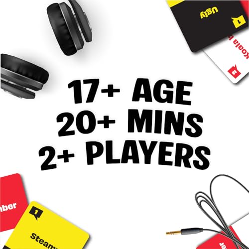 Lucky Egg Sorry What - Award Winning Lip Reading Friends Party Game Based On The Headphone Challenge TikTok Trend - 2+ Players 40,000 Funny Word Phrase Combinations Card Game for Friends - style: Adult Edition (Age 17+)