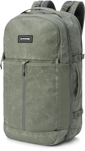 Dakine Split Adventure 38L Travel Backpack, Carry-On Size | Carry-on legal travel pack with split-level organization, side compression and load-lifter straps for heavy loads. - color: Mulled Basil, size: 38L
