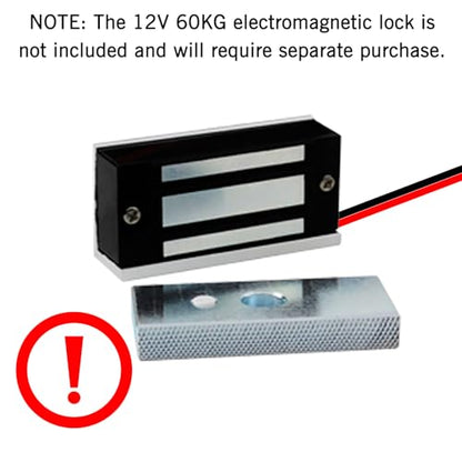 Escape Room Game Hold Hands Prop Teamwork Riddle Sensor Kit Exit Room Hold Hands to Unlock 12V EM Lock (with no audio)