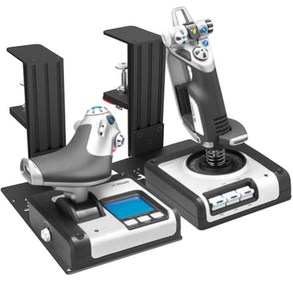 Table Mount Compatible for Logitech X52/X52 Pro/X56/X56 Rhino/Throttle Quadrant/Thrustmaster Warthog 10C & throttle/T.16000M FCS/TCA Officer Pack Airbus/TSSH Handbrake/VKB Gunfighter MK.lll etc