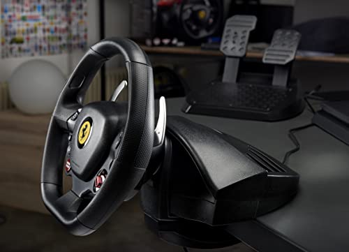 Thrustmaster T80 Ferrari 488 GTB Edition Racing Wheel (compatible w/ PS5, PS5 Pro, PS4 & PC) - style: T80 Wheel - Ferrari Edition