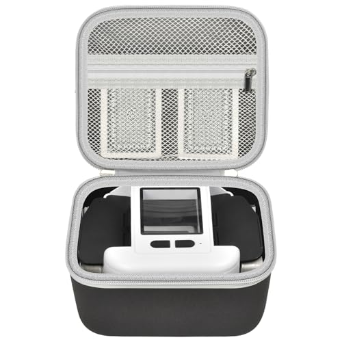 Casmliee Hard Card Shuffler Case for Square Auto Shufflers (Grey, Medium) | EVA hard shell, fits base-free square card shufflers, stores up to 6 decks and charger for home game nights and travel - color: Grey, size: Medium