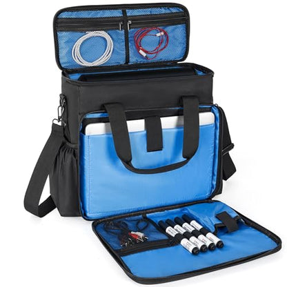 AKOZLIN Padded Mixer Gig Bag DJ Controller Travel Shoulder Bag Case 13"X13"X5.5"Fit For MG06, AG03, MG10X, Mix8, ProFX8 and More Equipment - size: 13"X 5.5"X13"