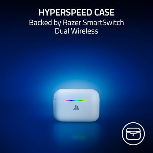 Razer Hammerhead V3 X Wireless Multi‐Platform Gaming Earbuds, PS Edition - style: PlayStation Edition