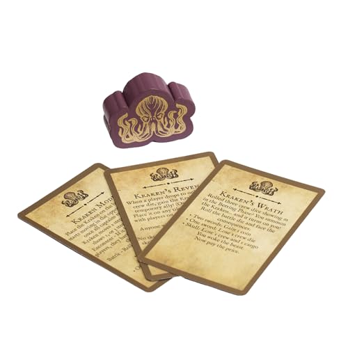 Dice Game - The Kraken Mini Expansion – Strategy Board Game Expansion for Adults and Teens – Add New Twists, More Deception, and Replayability for Family Game Night