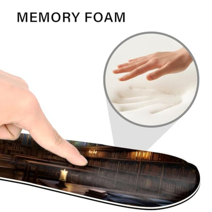 Desk Pad and Keyboard Wrist Rest, Large Mouse Pad + Keyboard Pad+Mouse Wrist Support, Non-Slip Desk Mat Protector for Office, Home 31.5×11.8 Inches Cathedral - color: Cathedral