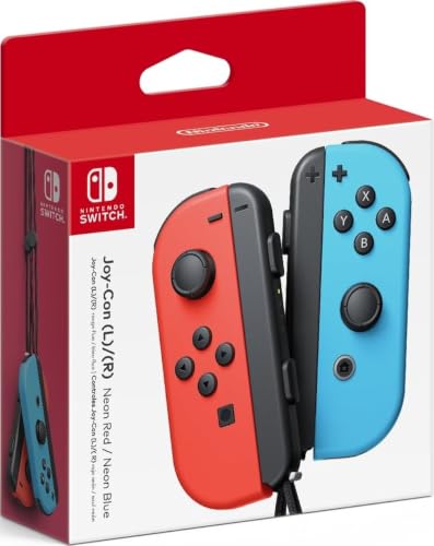 Nintendo Joy-Con (L/R) - Neon Red/Neon Blue - color: Neon Red and Blue