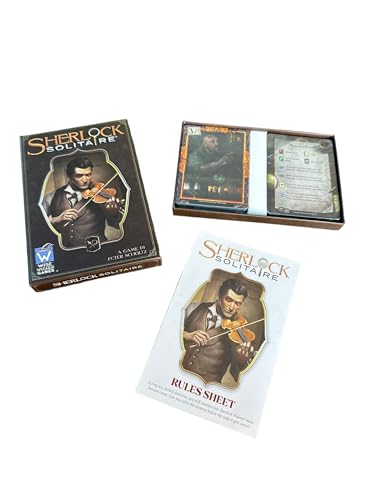 WISE WIZARD GAMES Sherlock Solitaire: A Game by Peter Scholtz