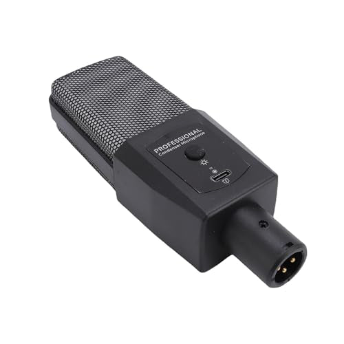 Condenser Microphone with RGB Lighting for Gaming Streaming Podcasting USB Adjustable Tripod Stand