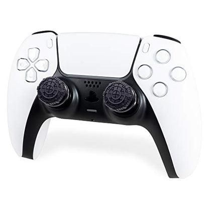 KontrolFreek FPS Freek Battle Royale Nightfall for PlayStation 4 (PS4) and PlayStation 5 (PS5) | Performance Thumbsticks | 2 High-Rise Convex Black - color: Black