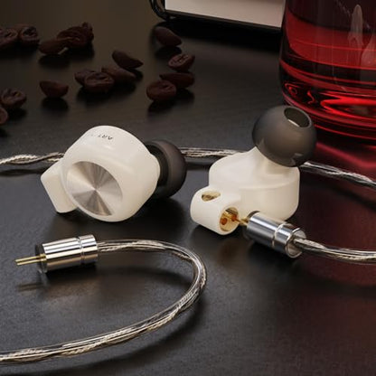 ARTTI T10 Wired Earbus, in-Ear Headphones, HiFi IEM Monitor Earphones, 14.2mm Dual Magnetic Circuit Planar Driver, Gaming Earphone for Musician Singer Audiophile (3.5mm Plug) - size: 3.5 mm Plug