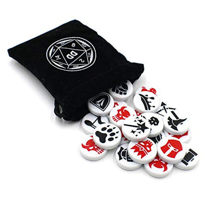 D&D Class and Monster Tokens for Dungeons and Dragons (Standard Set) - style: Standard Set