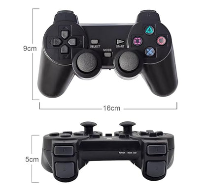 2.4G USB Wireless game Controller Gamepad Joystick compatible With WIN98/2000/X/2003VISTA/PC Windows 7/8/10 Built-in battery, six-axis gyroscope(2PCS)