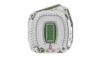 Pro Lion 3D Jigsaw Puzzle of Sanford Stadium Construction Building Kits - 93 Pieces | Georgia Bulldogs Football League Gifts for Boys, Adults, Men & Kids Aged 7+ | Puzzles Games Kit for Creative Fans - style: Georgia Bulldogs