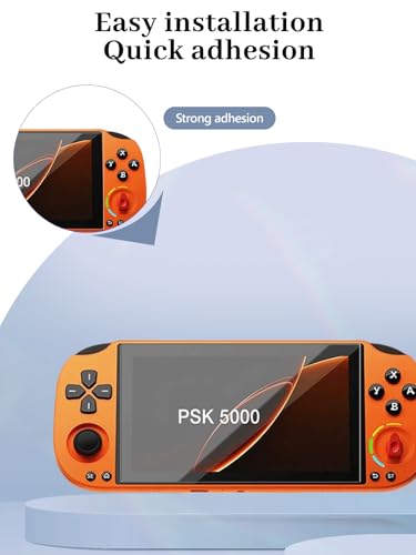 3-Pack Screen Protector for GameMT Pocket Super Knob 5000 Handheld Game Consoles, 6H Hardness Not Tempered Glass, Anti-Fingerprint,Anti-Scratch, Easily Installation, HD Clear