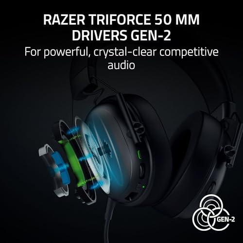 Razer BlackShark V3 X HyperSpeed Wireless Gaming Headset for PC: 50mm Drivers - Cardioid Mic - 2.4 GHz, Bluetooth, USB - Works with Mac, PS5, Nintendo Switch, Smartphone - 70 Hr Battery - Black - color: Black, style: PC