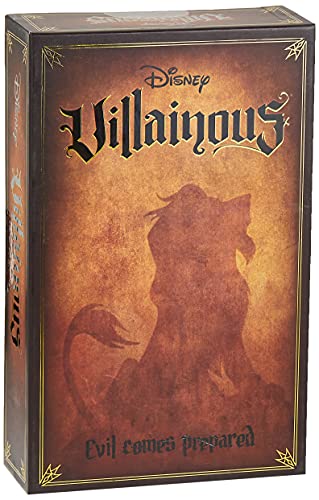 Ravensburger Disney Villainous - Evil Comes Prepared - Strategy Board Game - Play as Stand-Alone, or with Other Villainous Games - with Scar, Ratigan, and Yzma - 2019 Toy of The Year Award - Ages 10+