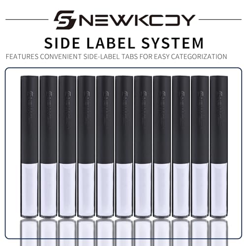 Snekdy Top loader Binder, 9 Pockets Top Loader，Holds 360 Top Loaders cards, Card binder with Sleeves for card in 3 x 4 inches color smooth Zipper PU Leather (Black) - color: Black