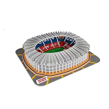 Classic Football Stadium Puzzle,3D Puzzle Soccer Club Venues,3D Paper Model Building Puzzle Kit, Soccer Stadium Souvenir Gift,Handmade Puzzle Ornaments，Cardboard Model (Aztec Stadium) - color: Aztec Stadium