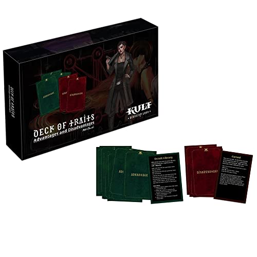 Impressions Kult: Deck of Traits - Expansion Card Deck, RPG (MUH052430) - style: Deck of Traits