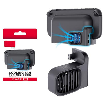 Cooling Fan Base for Switch 2 Game Console Radiator Host Base Heat Sink Stand Gaming Accessories