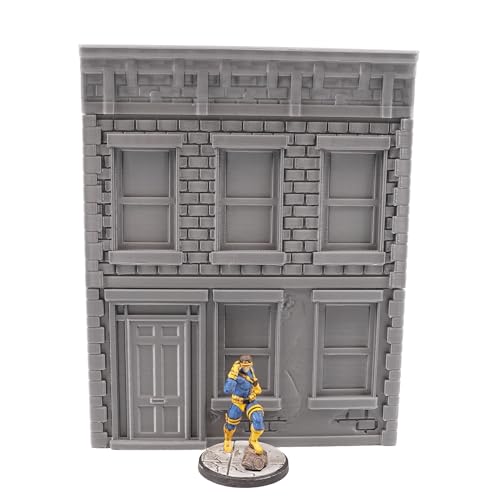 Apartment Building - Tabletop Terrain by Corvus Terrain Compatible with MCP 32mm
