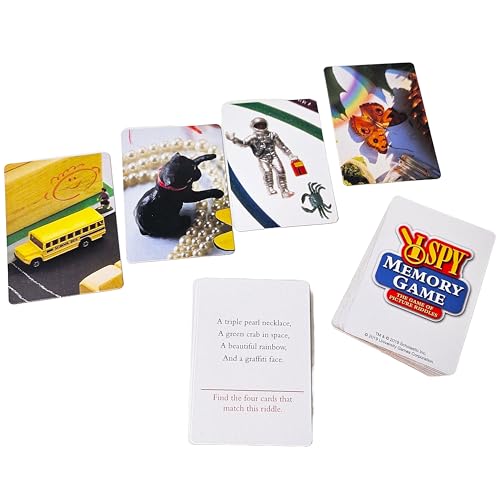 Briarpatch | I SPY Memory Game Travel Tin, Early Learning Preschool Game, Ages 4+