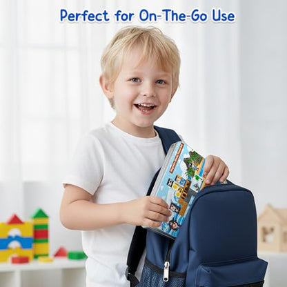 Bmag Magnetic Building Blocks Pirate-Themed Set 35 Pcs, Designed for STEM Education and Group Activity for Kids Aged 3+, Packaged with Storage Box as Gifts for Boys and Girls - size: 35Pcs