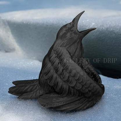 Enchanting Raven Dice Tower for RPG Enthusiasts, Perfect Dungeons and Dragons Accessory, Ideal DND, Crow, Bird, D&D Dice Rolls & Gifts, Warhammer, Fantasy Gaming Charm, Custom Tabletop Cyberpunk