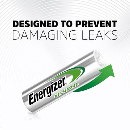 Energizer Recharge Universal Rechargeable AA Batteries (2 Pack), Double A Rechargeable Batteries - size: 2 COUNT, style: AA