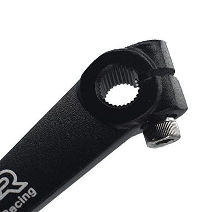 CNC Aluminum Motorcycle Gear Shifter Lever, Foldable Pedal Shifter Fit for 50cc 110cc 250cc CRF50 XR50 XR CRF Dirt Pit Monkey Bike Motorcycle ATV Quad Black Black - color: Black