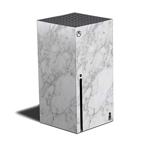 MightySkins Skin Compatible with Xbox Series X - Frost Marble | Protective, Durable, and Unique Vinyl Decal wrap Cover | Easy to Apply and Change Styles | Made in The USA (MIXBSERX-Frost Marble) - color: Frost Marble
