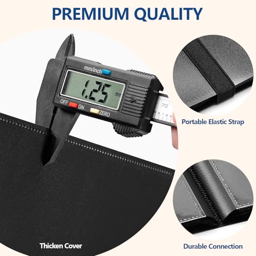 Card Binder, EDUDIIU 9 Pockets Premium Trading Card Binders, Cards Collection Binder Album, Side Loading Yugioh Holder Book for Sport, Football, Baseball Collector - Black - color: Black