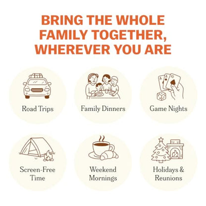 TALES 150 Conversation Cards, Family Edition, Create Meaningful Connections - color: Family Edition