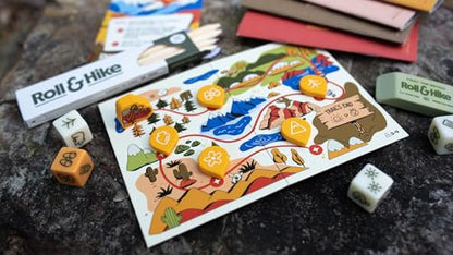 Keymaster Games - Parks Roll & Hike - Strategic Dice Game for 1-4 Players - Explore US National Parks - Fun, Fast & Travel-Friendly for Family Game Night, Camping, & Adventure Lovers | Ages 10+